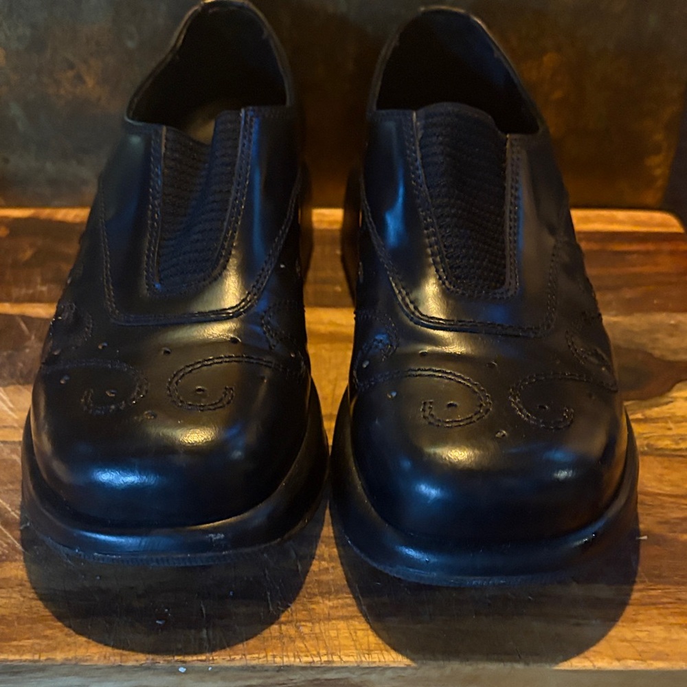 Dansko Black Leather Flats